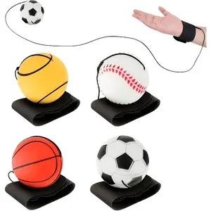 2.36 Inch Wrist Rebound Ball, Baseball Rugby Pre-Game Training Tool, Wrist and Forearm Fitness Trainer, Adult Party Gift, Christmas Present