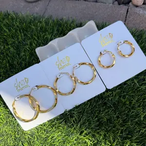 Stainless steel hoops