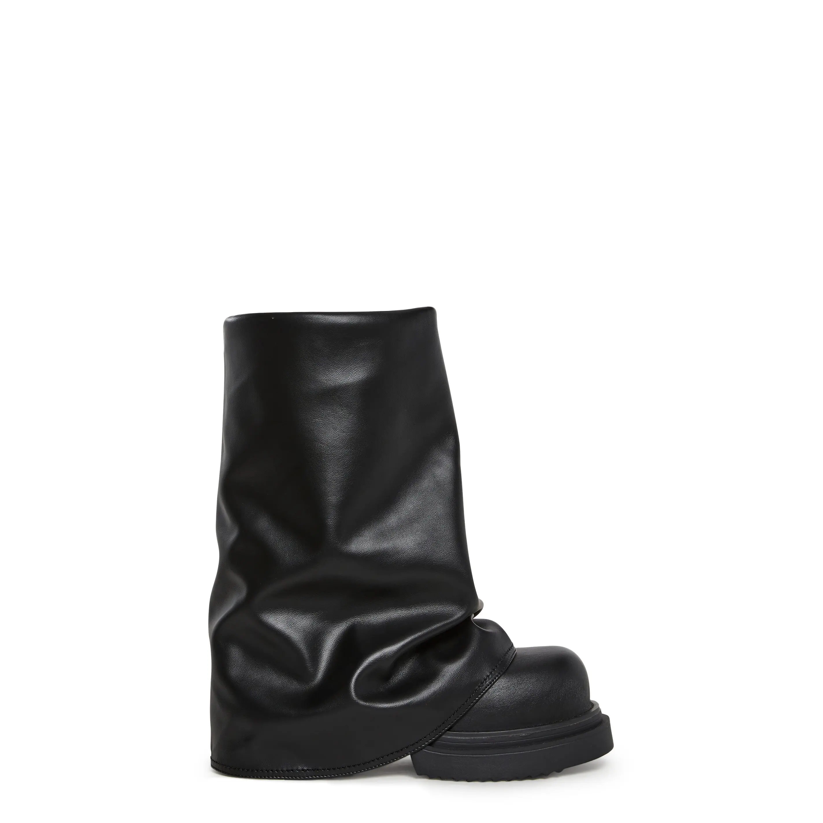 Ego Foldover Boots - Black