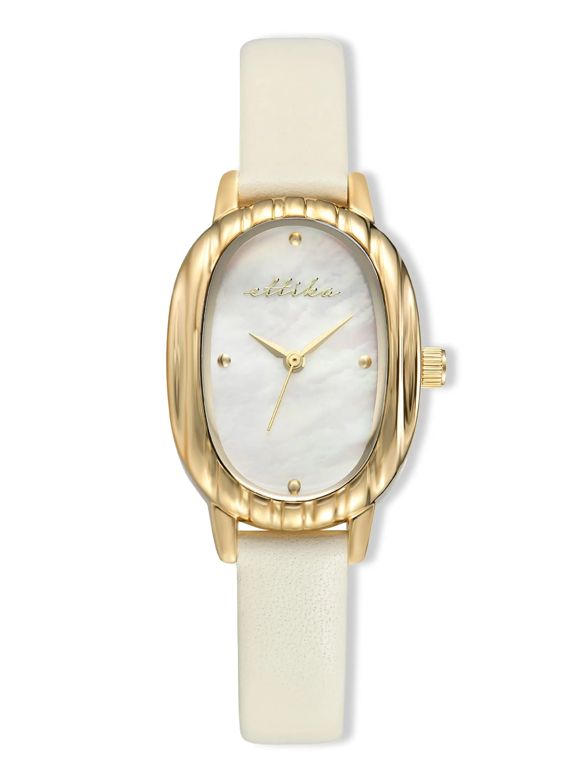 Timeless Texture Bone Leather Watch
