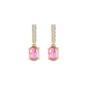 Blush Drop Elegance Earrings