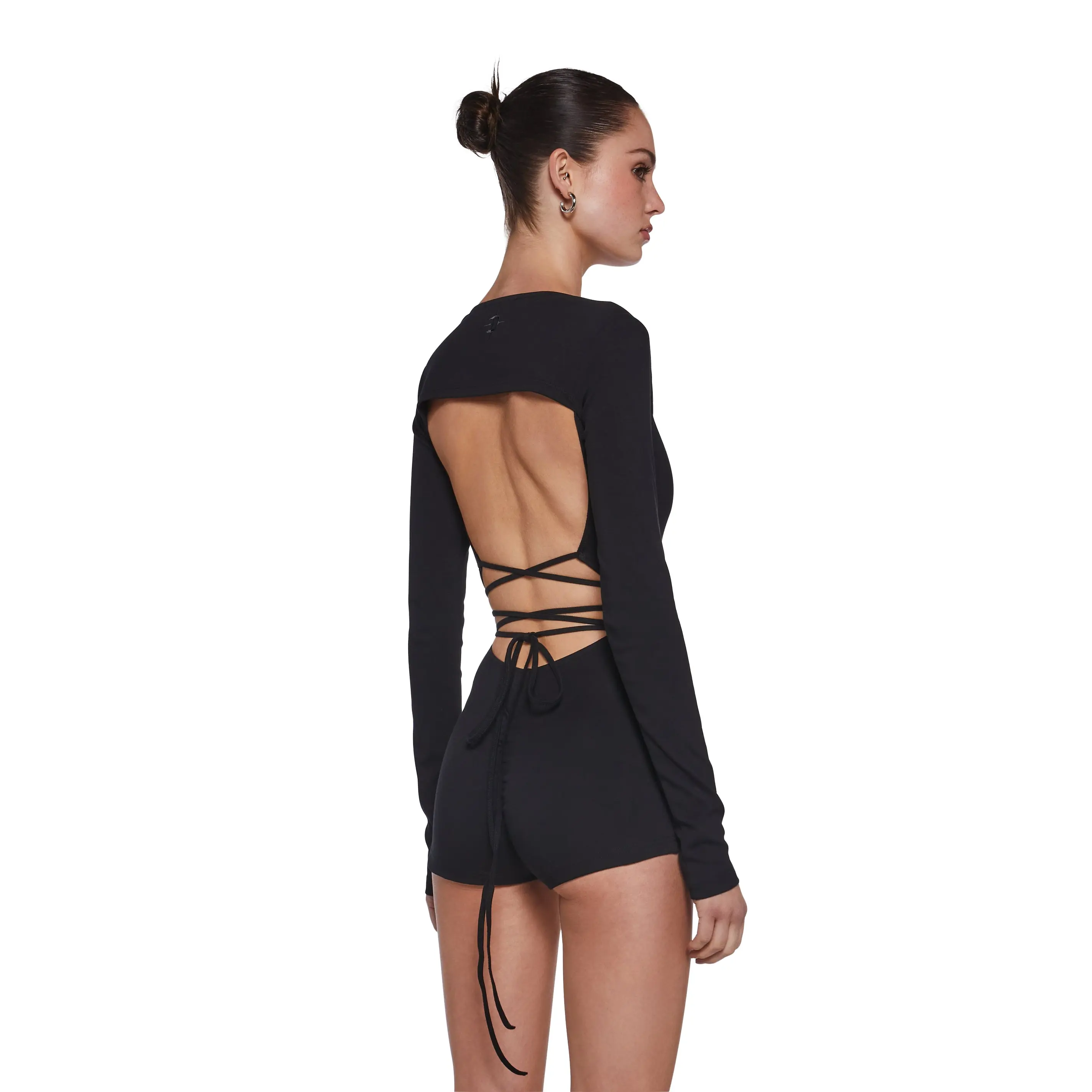 Signal Open Back Romper