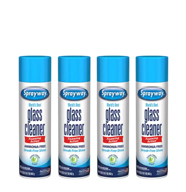 Sprayway 23 oz. Glass Cleaner Household 4-Pack ZXG