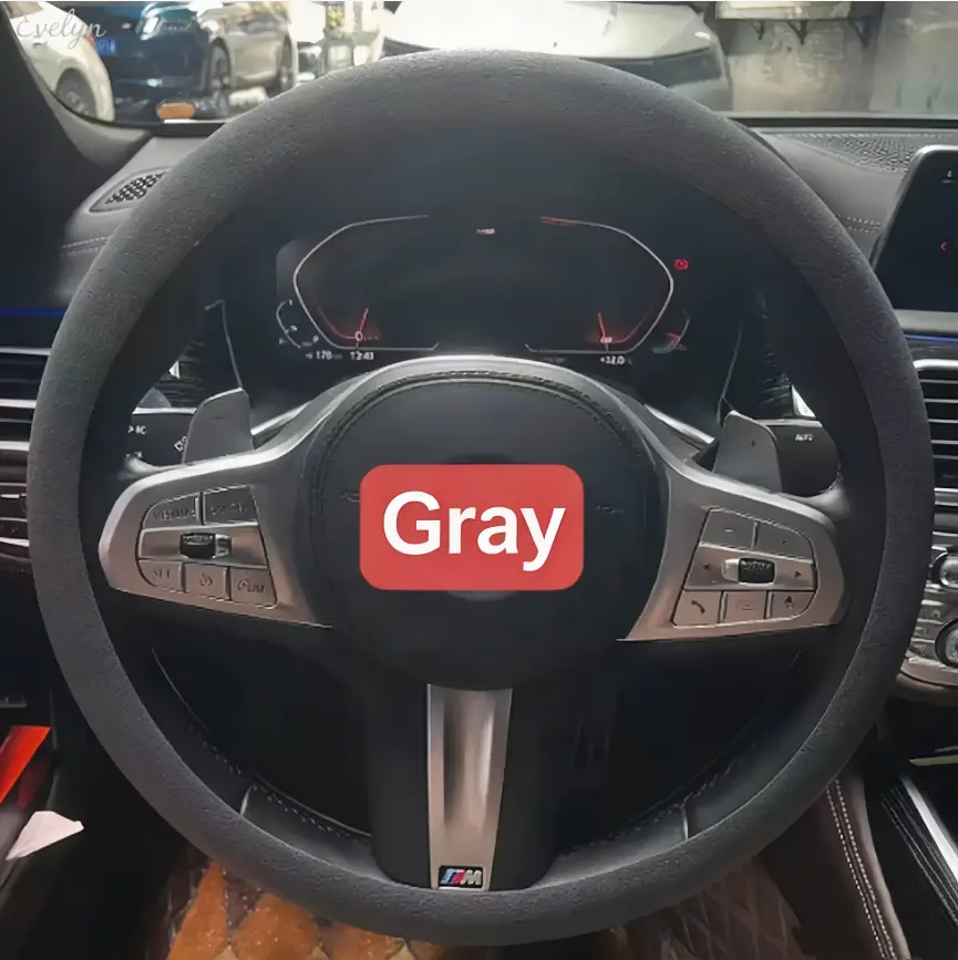 Universal Stretchable Silicone Steering Wheel Cover - Ultra Thin Anti-Slip Auto Wrap, All Weather Protector for 33-40CM Sedan, SUV & Truck Daily Driving Interior, steeringwheelcovers, universal fit