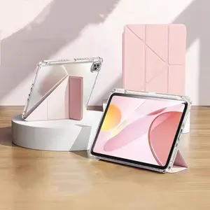 New Y-Type iPad Case with Pen Slot, Compatible with iPad Pro 11-Inch, Air 7-5, Mini 7, Lightweight Shockproof Design