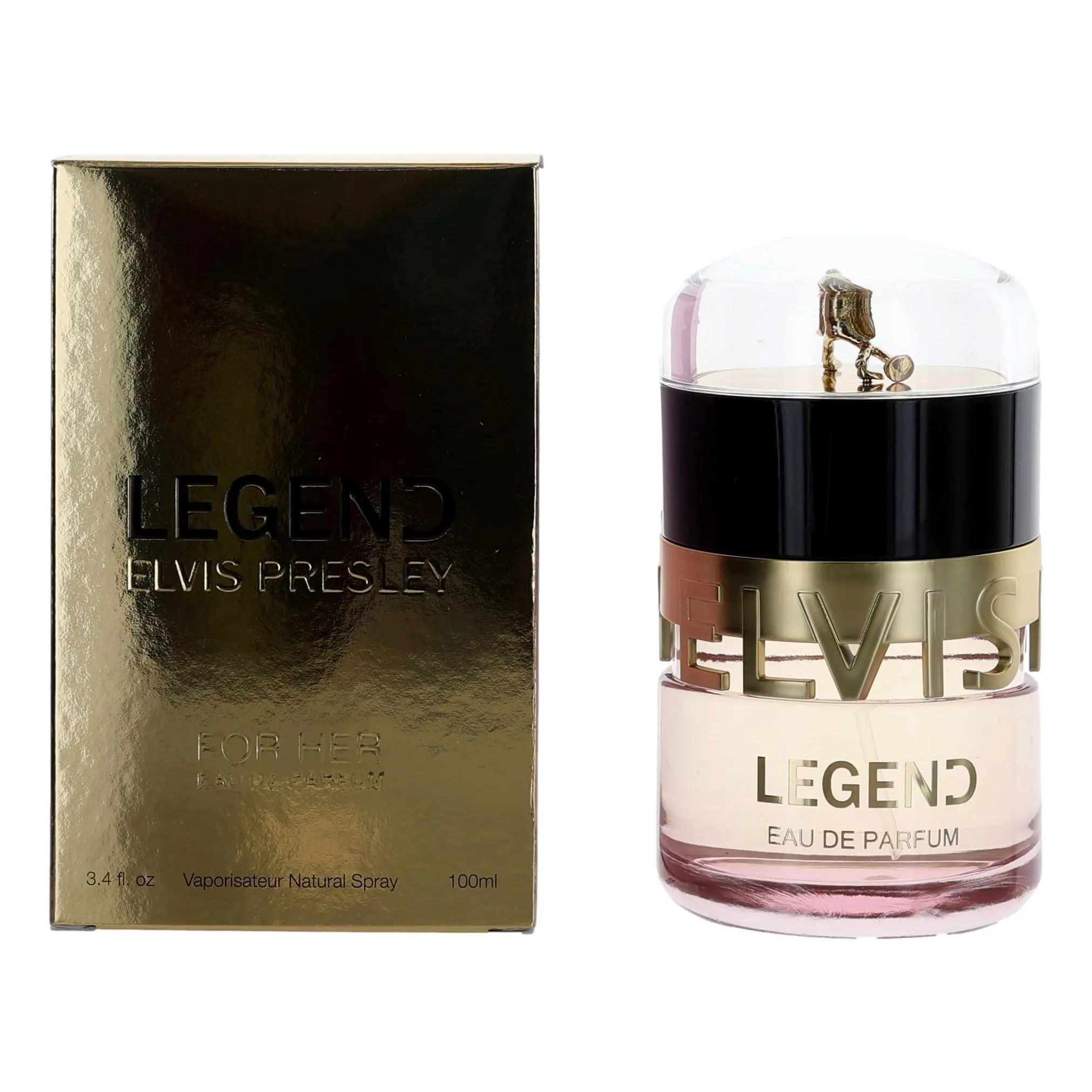 Women's Legend For Her by Elvis Presley - 3.4 oz Eau de Parfum Spray, Elegant Women's Fragrance
