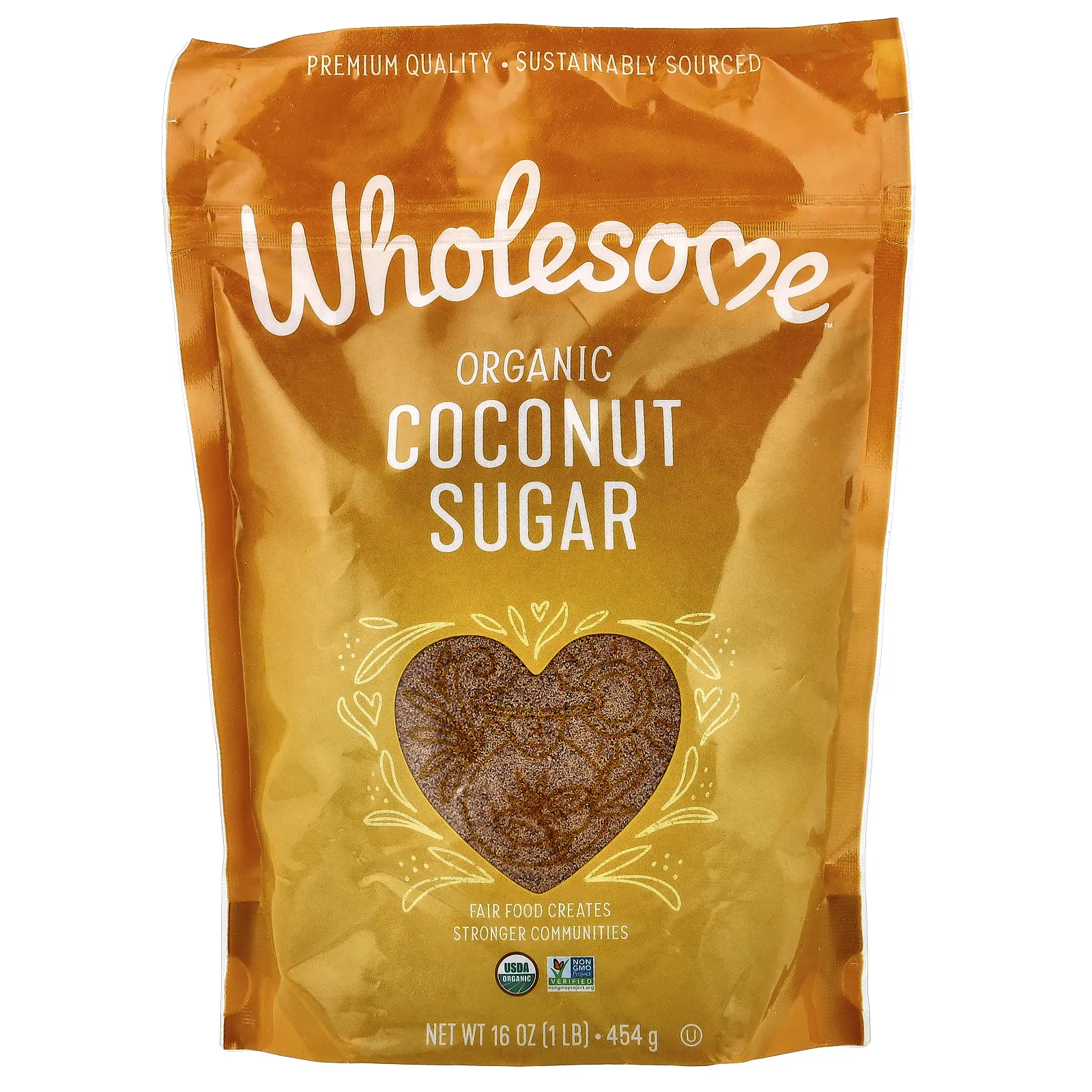 Wholesome Sweeteners Organic Coconut Sugar, 16 oz (454 g)