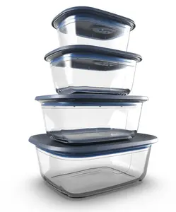 Voila Tupperware Simplify meal prep with these reusable glass Tupperware food storage containers.  Made for fridge, freezer, microwave, and oven use. Ideal for meal prep, leftovers, and keeping food fresh on the go.