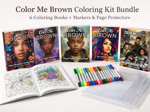 Color Me Brown 7 Books Bundle for Kids