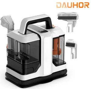 750W carpet cleaner, portable powerful spot cleaner, 15 kPa upholstery cleaner, dual water tank design, clean and stain separation, a household essential,suitable for deep cleaning around pets,furniture,stairs,car seats,dining table stools, curtains, etc.