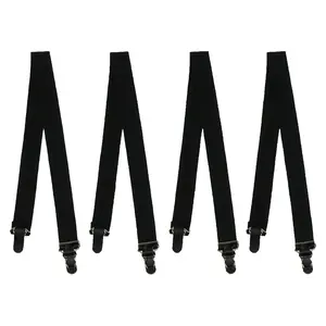 CTM Straight Sock Garter Shirt Stay