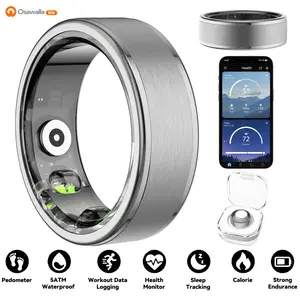 2026 New Fitness Tracker Ring - 5-7 Days Battery Life, Heart Rate & Sleep Monitor, Sports Watch Alternative for Men & Women , No Subscription ,ompatible with Android & iOS