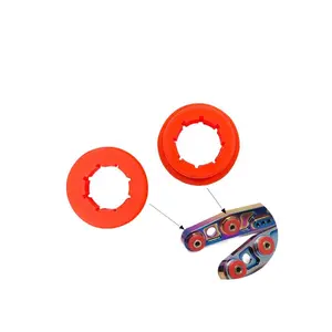 Car parts modification control arm front and rear curved bushing kit polyurethane bushing rubber sleeve