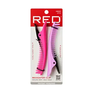 RED by KISS Maxgator Hair Clips for Styling Thick Hair – 2 Pack