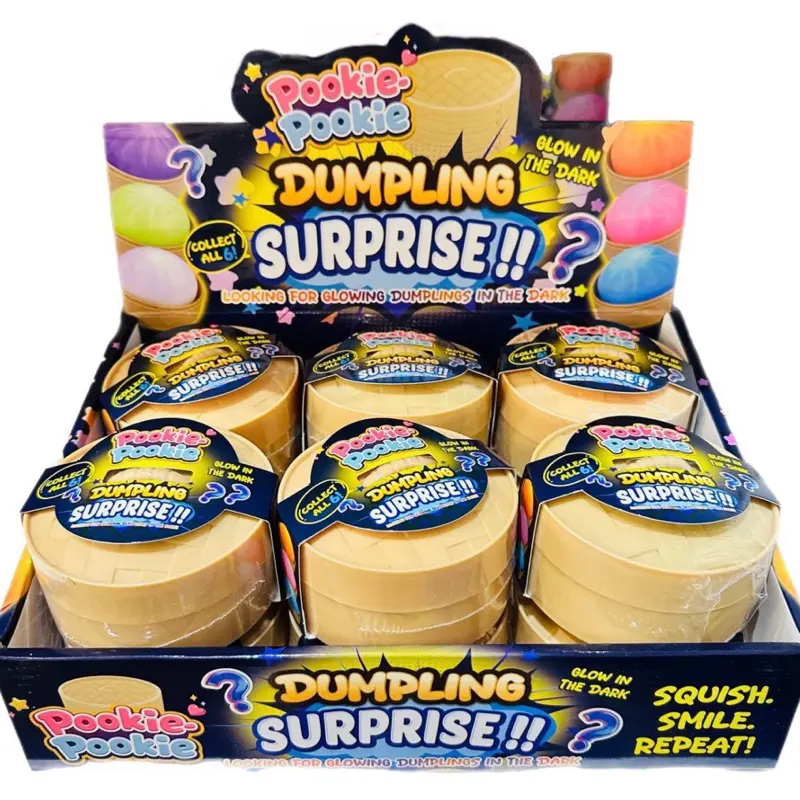 Glow in the Dark Mystery Dumpling squishy Toy rise fidget