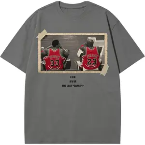 Ships within 20 Hours: Chicago "The Last Dance" Vintage MJ & Pip T-Shirt (Crewneck) - Fan Apparel, Birthday Gift, & Commemorative Shirt