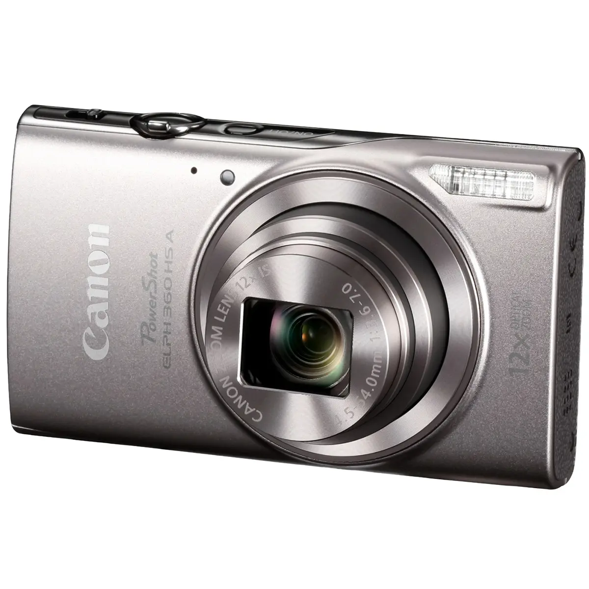 Canon PowerShot ELPH 360 HS A Digital Camera, Silver