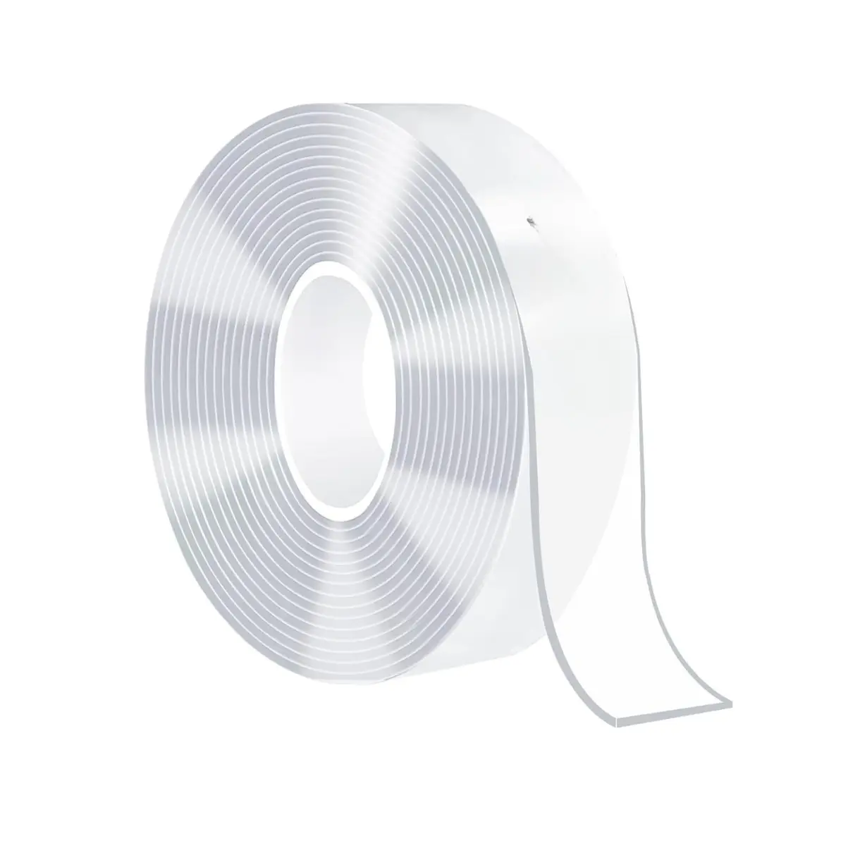 Extra Strong Double Sided Tape Heavy Duty Removable 10FT, Clear Sticky Adhesive Nano Tape Tough Washable Waterproof Mounting Tape for Hanging Picture, Poster, Carpet, Photo Deco
