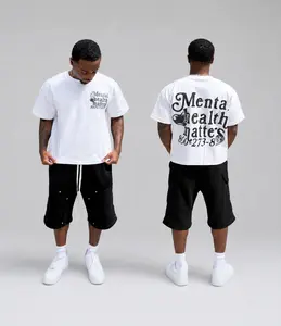 Double Mental Health Matters Tee - White