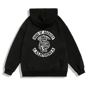 Sons Of Anarchy California Printed Unisex Casual Hoodie Tiktok Shop Deals Man's Best Friend Hoodie Pillar Clothing Brand Hoodied Ultra-Soft Cotton Sweaters