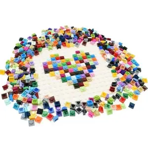 Pixel Art Creation Kit Compatible with Lego 1x1 Small Bricks, Creative Building Block, Full Color Range Base Pieces, Adult Moc Building Toy Set, High Compatibility