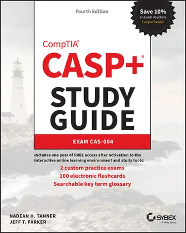 USED Book - Casp+ Comptia Advanced Security Practitioner Study Guide: Exam Cas-004 by Tanner, Nadean H. (Paperback) - english