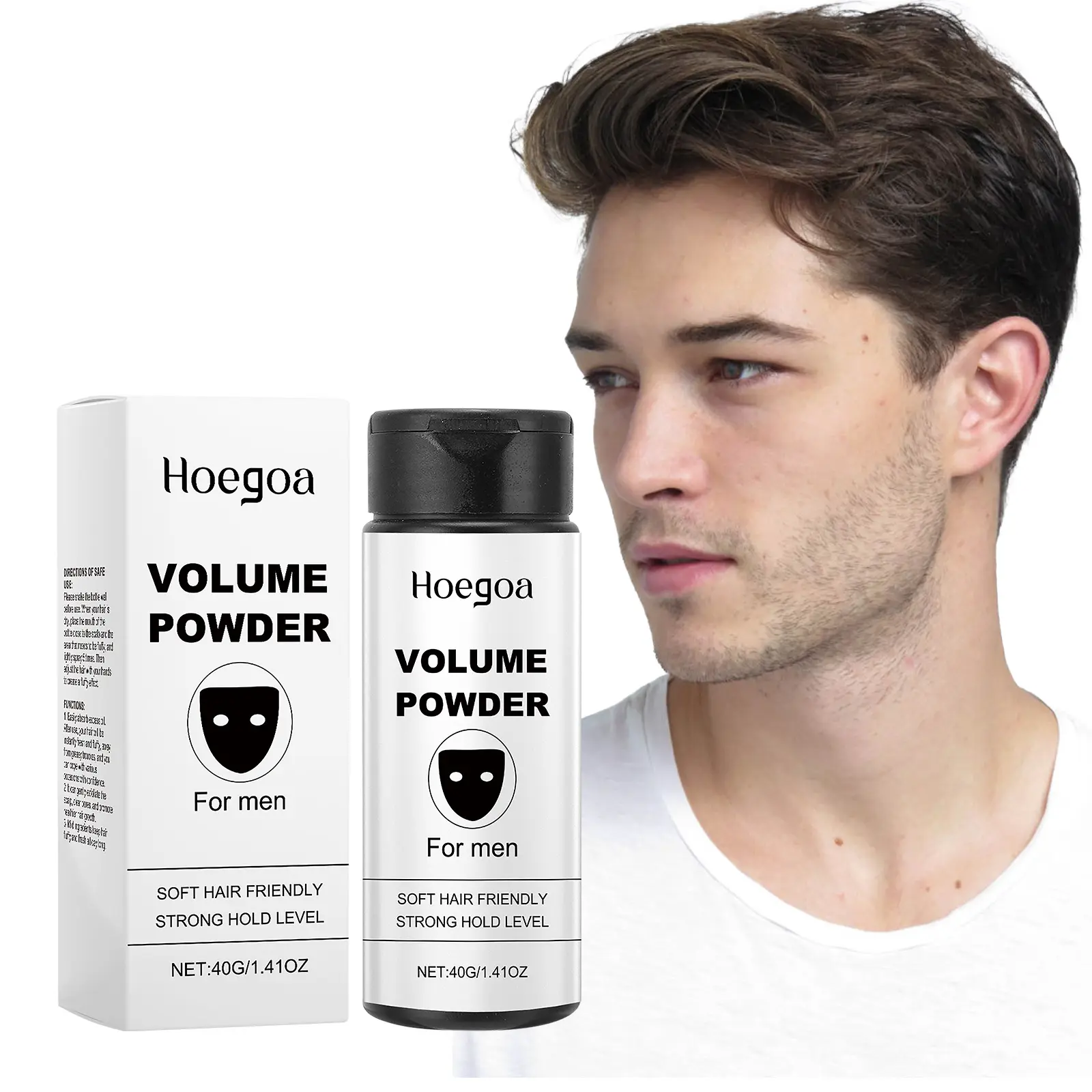 Volumizing Hair Texture Powder for Oil Control and Long-Lasting Mattifying Hold, Gentle No-Rinse Styling Formula, Styling Powder, Haircare, Based Texture Powder