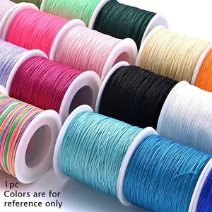 Yarn for DIY ponytails, Chinese knots, bracelets and weaving crafts.