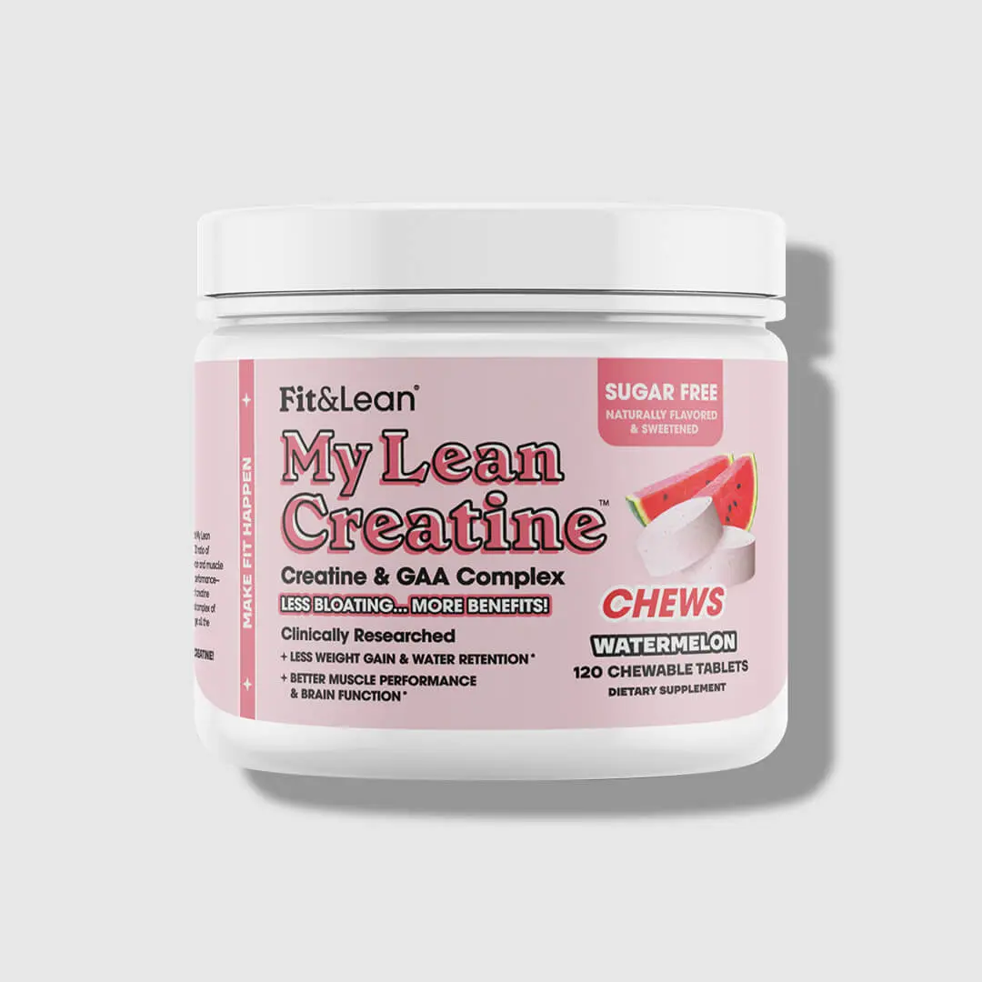 F&L Creatine Chews - Chewable Creatine & GAA Complex for Women's Fitness Training, Muscle Support, Less Bloating, Naturally Sweetened, 0 Sugar, Daily Nutrition Support