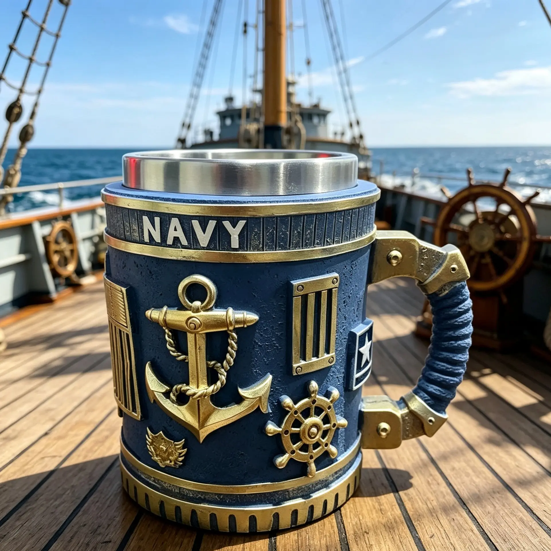 Father's Day Birthday Gift for Boyfriend Men Dad Husband, Tactical Military Coffee Mug, Reusable Travel Mug, Unbreakable BPA-Free Stainless Steel & Resin Tumbler, Travel Mugs for Coffee, Home Office Outdoor Camping