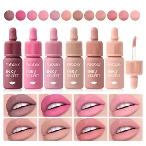 FEBBLE Ink Velvet Lip Tint – Lightweight, Matte & Long-Lasting Liquid Lipstick Gloss Lipgloss