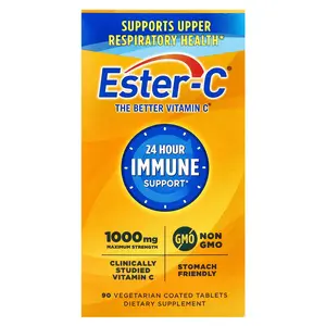EsterC 24 Hour Immune Support, 1,000 mg, 90 Vegetarian Coated Tablets