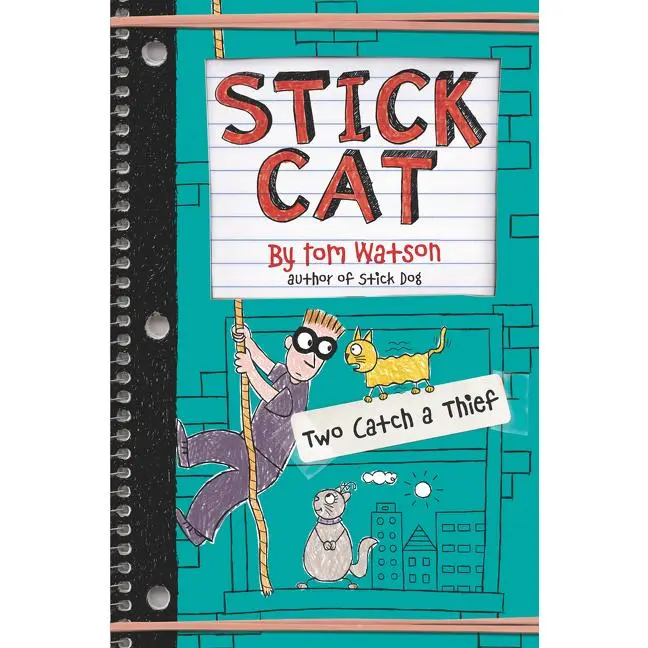 Stick Cat: Two Catch a Thief (Stick Cat: Volume Number 3) by Tom Watson [Hardback Book]