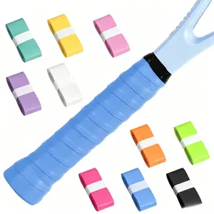 10 Pack Tennis Racket Grip Tape, Anti-Slip Tennis Overgrip, Precut Sweat-Absorbing Tennis Grip for Badminton, Pickleball, Tennis