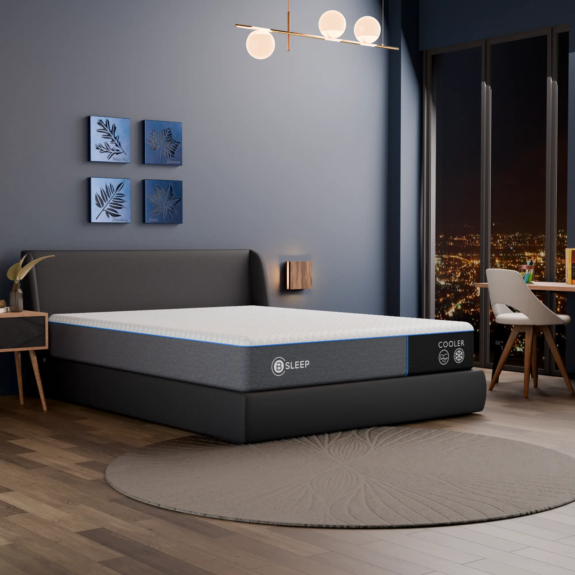 Bsleep 10-inch Cooler Memory Foam Mattress