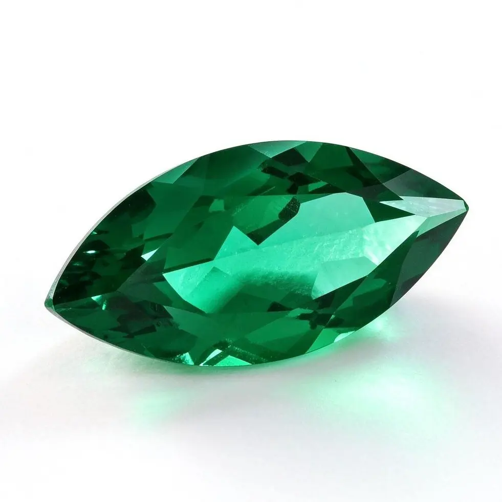 Lab-Grown Marquise Cut Emerald