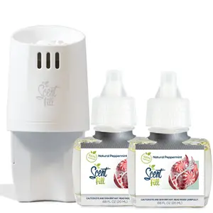 100% Natural Peppermint Air Freshener Starter Kit