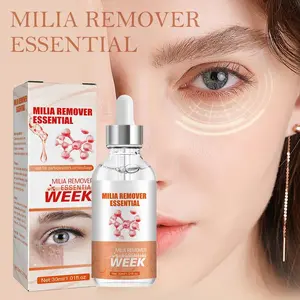 Milia Remover Treatment Serum, Natural Ingredients Natural Essence for Milia Eye Skin Care, Hydrating & Nourishing Formula for Smooth, Refreshed Skin Daily Moisturizer