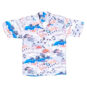 Aloha Shirts | Hawaii White - for Men & Women | Lightweight & Breathable Summer Beach Shirt for Casual & Vacation Style | Luau Party, Resort Wear & Everyday Streetwear | Perfect Gift for Him