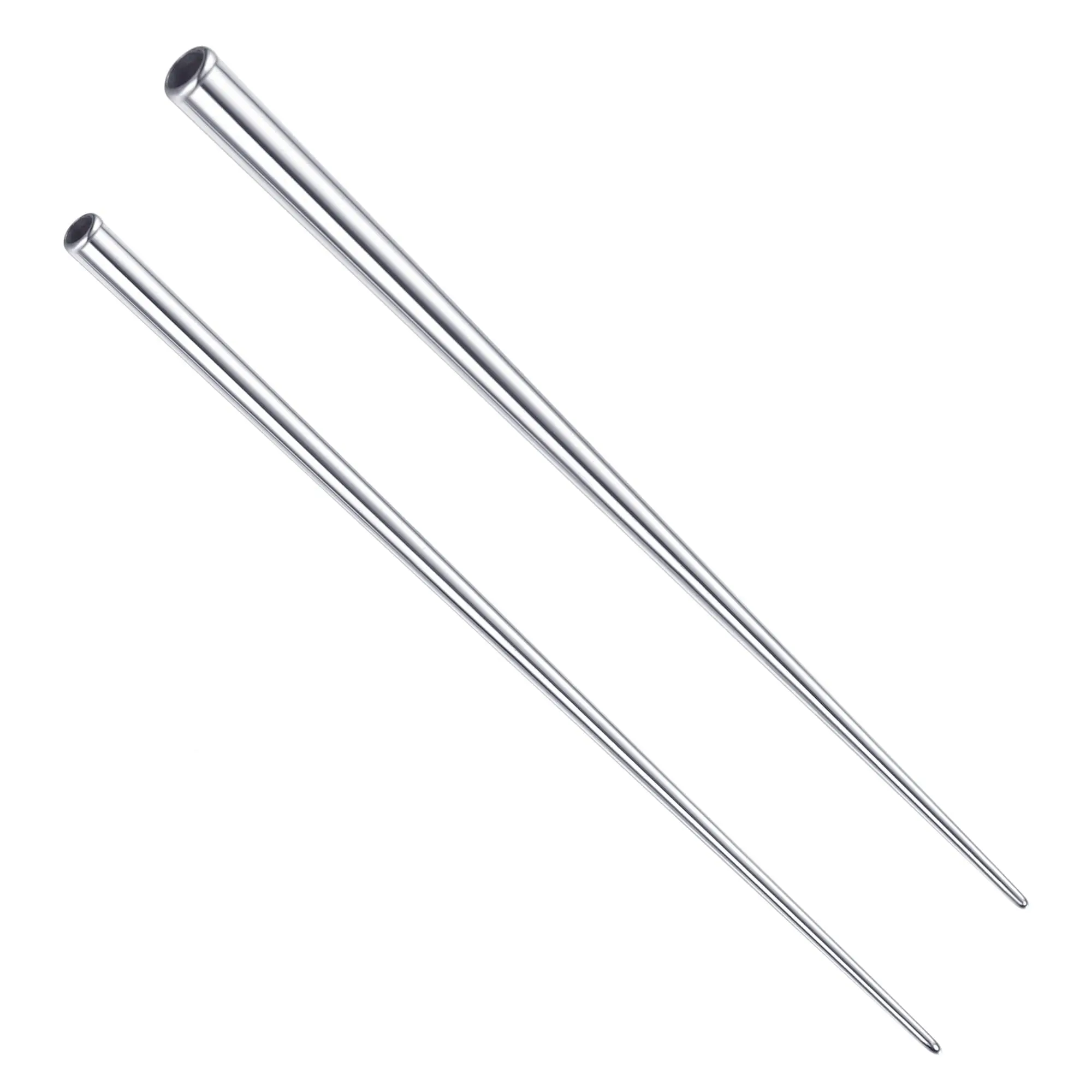 Milacolato Taper Insertion Pins, Geometric G23 Titanium Body-Safe Piercing Jewelry, Stretcher Tool Set of 2 for 14g/16g External Thread Bar with 22g Ends