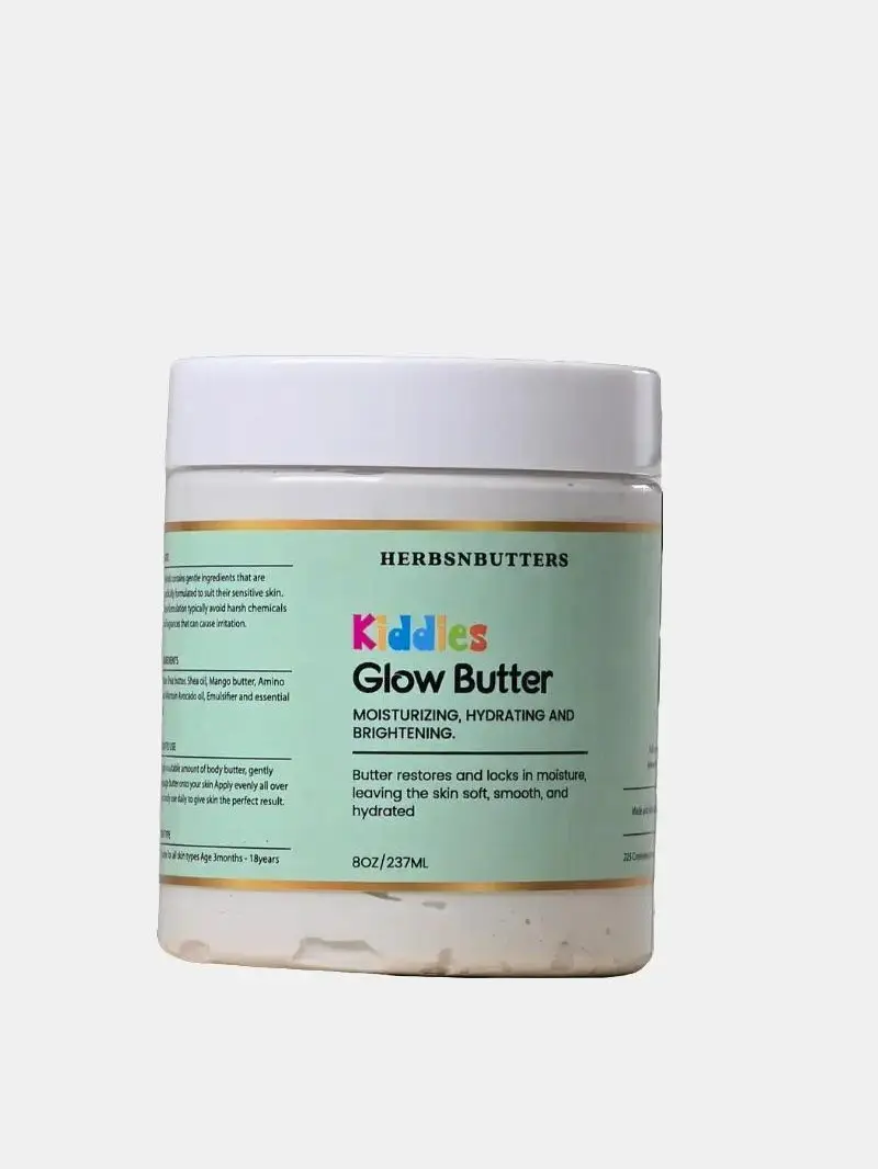 HNBcosmetics Kiddies Glow Body Butter – Rich, Non-Greasy Moisture for Healthy, Radiant Children’s Skin – Add to Cart, Buy Now (Body Moisturizer) – Deep Hydration, Natural Glow, Gentle Skin Protection Hydrating Moisturizing