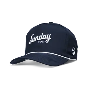Sunday Golf Rope Hat | Navy