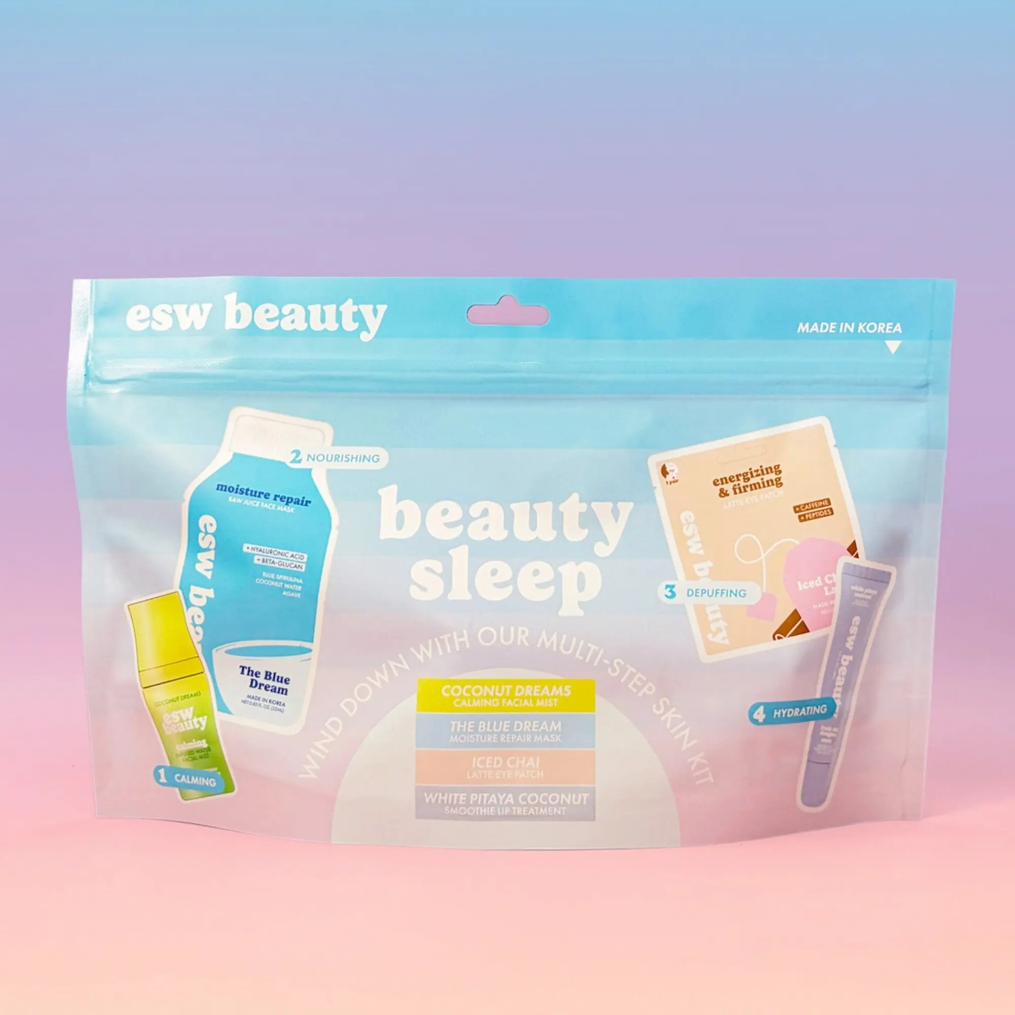 Beauty Sleep PM 4 Step Skincare Kit