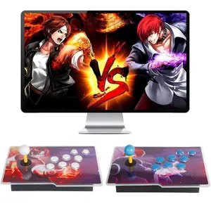 Box 50S Arcade Game Console Retro Game Machine for PC & Projector & TV, 2-4 Players, 1280X720, 3D Games, Search/Hide/Save/Load/Pause Games, Favorite List Smooth Towels