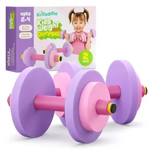 Kids Weight Dumbbells - Pink & Purple (2 Pack)