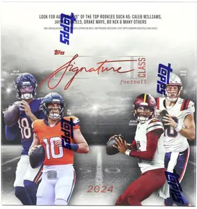 2024 Topps Signature Class Football - Mega Box