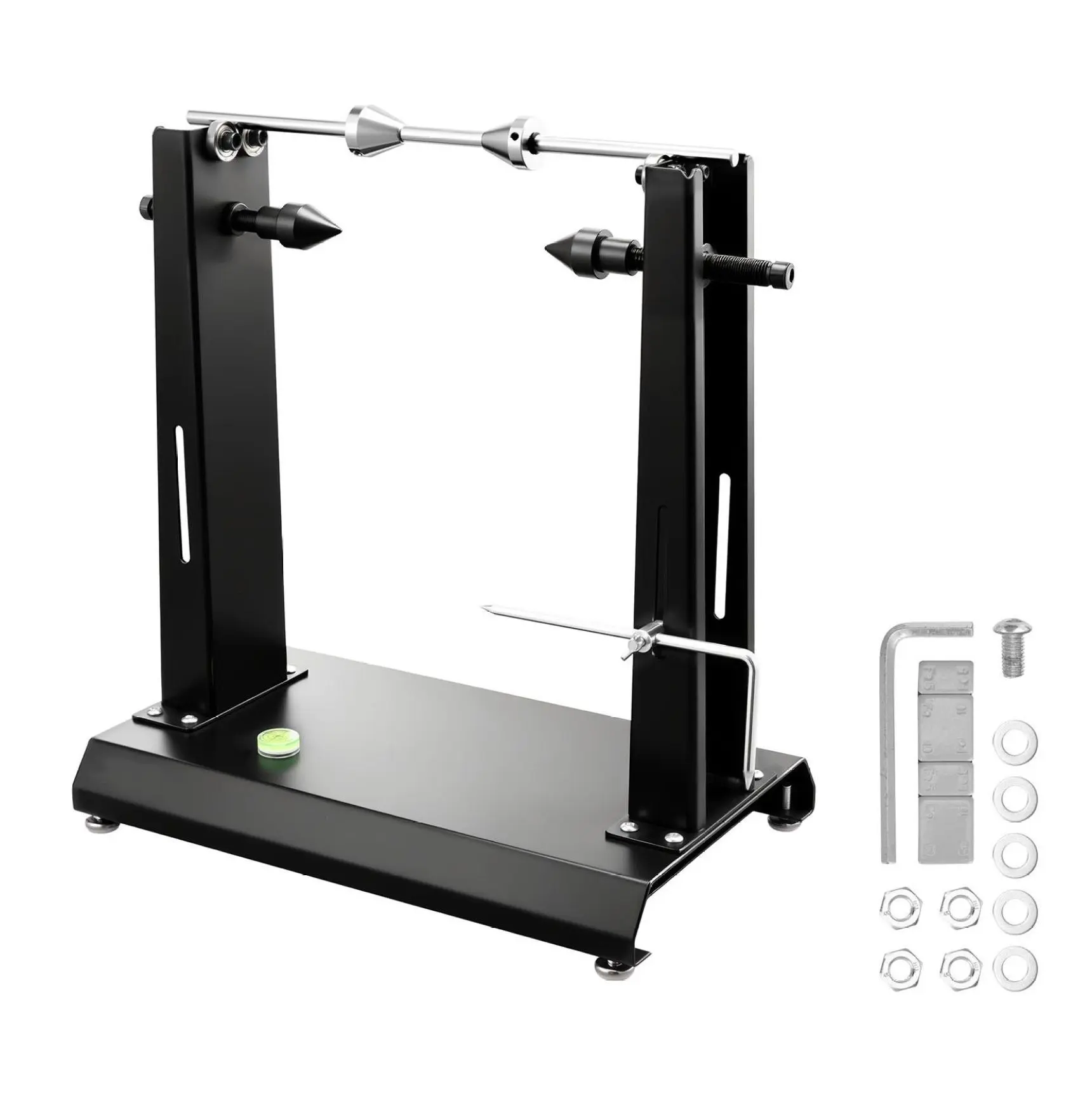 Motorcycle Wheel Balancer, 88.2lbs Tire Balancing Stand & Truing Tool For Hollow & Solid Axles