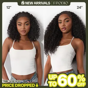 Frodio Veralux™ Fiber Fulani Braid Wig 13x6 Frontal Lace Wig | Natural Look, Beginner Friendly