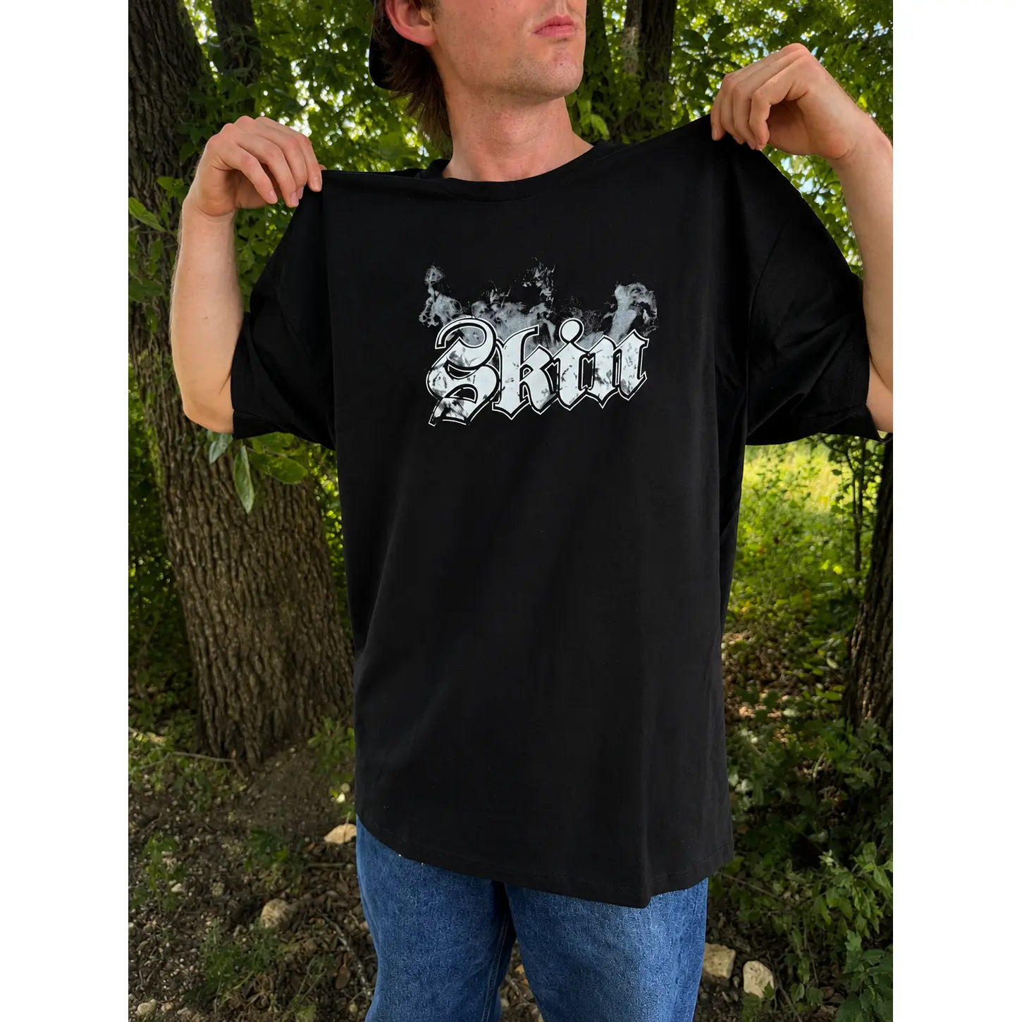 Skin Industries Clothing Men’s S/S Tee Standard | SMOKEY -Black