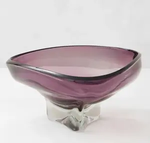 Z Gallerie Maydan Bowl with Hand-blown Glass Pacific Blue Tableware Sundaebowl Dinnerware